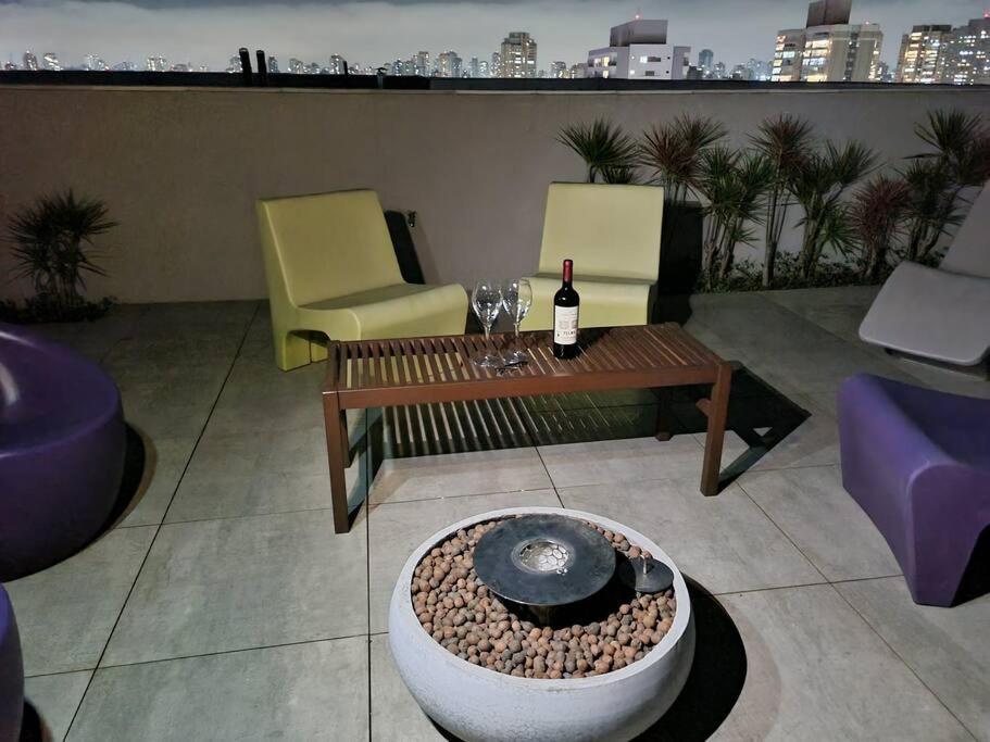 Ap10 Confortavel Com Wifi, Piscina, Rooftoop E Academia Em Frente Ao Metro *