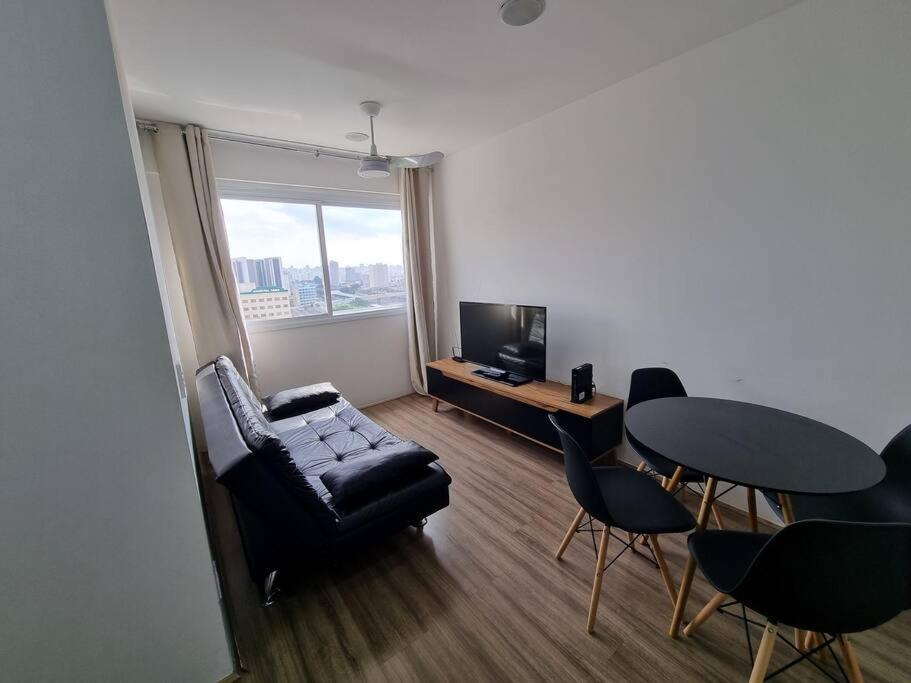 Ap10 Confortavel Com Wifi, Piscina, Rooftoop E Academia Em Frente Ao Metro Sao Paulo