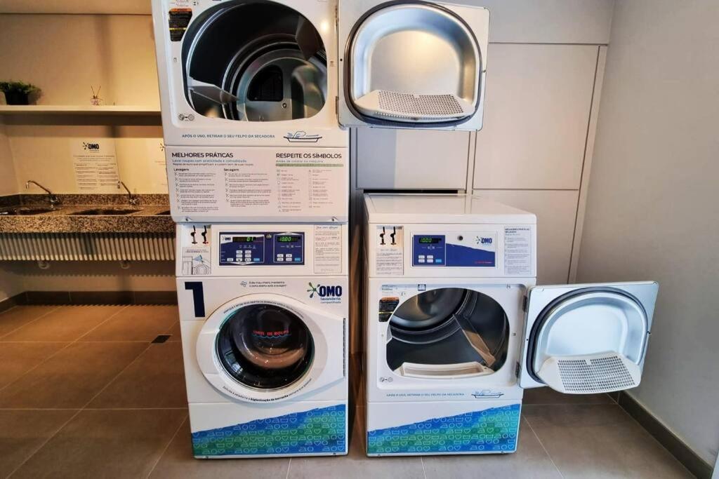 Ap10 Confortavel Com Wifi, Piscina, Rooftoop E Academia Em Frente Ao Metro Apartment